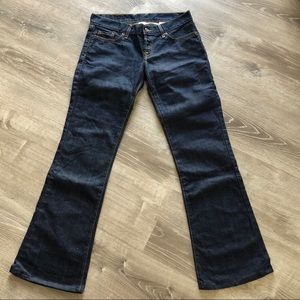 Lucky Brand Dark Wash Flare Jeans Size 27